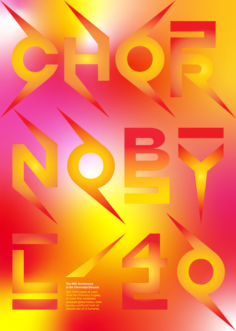 POSTER - CHORNOBYL 1 of 15 limited series from the Derwyn Goodal Exhibition November 2026