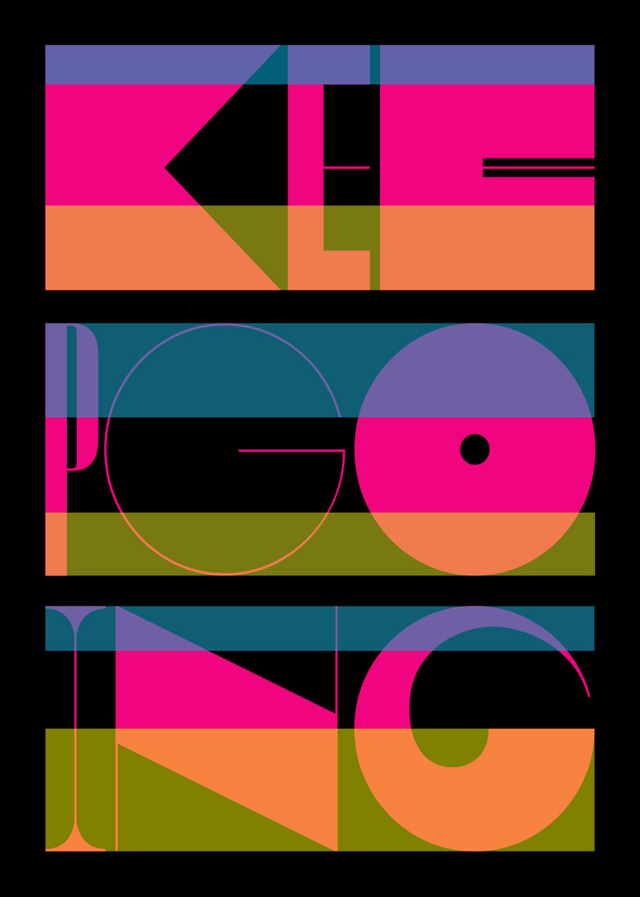 POSTER - KEEP GOING 1 of 15 limited series from the Derwyn Goodal Exhibition November 2026