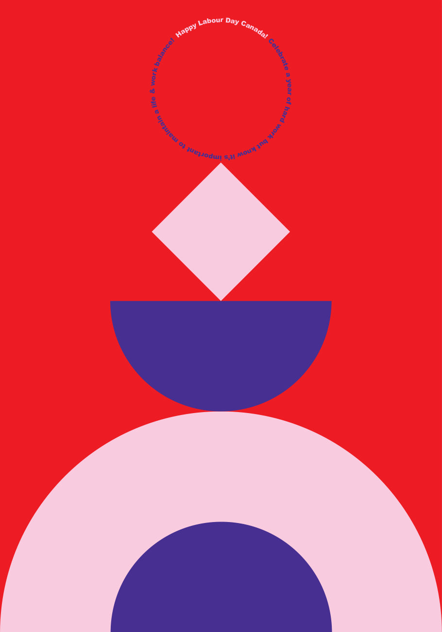POSTER - LABOUR DAY CANADA 1 of 15 limited series from the Derwyn Goodal Exhibition November 2026